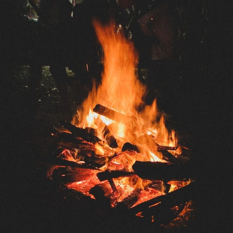 Image: Fire for fireside chat